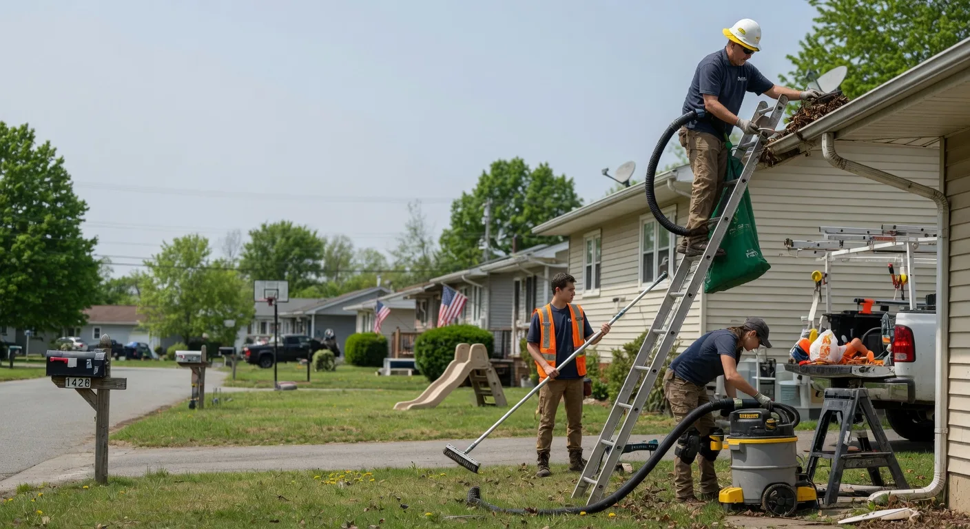 Gutter Installation in Moxahala, OH near me